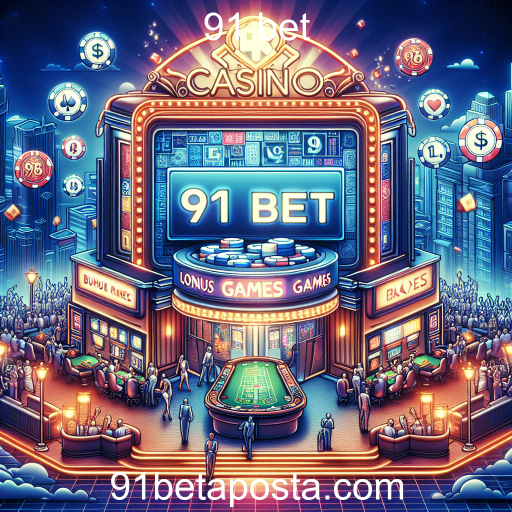 Explorando os Jogos de Bônus na 91 Bet