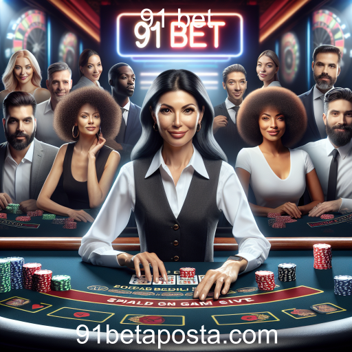 Descubra a Experiência do Cassino Ao Vivo na 91 bet